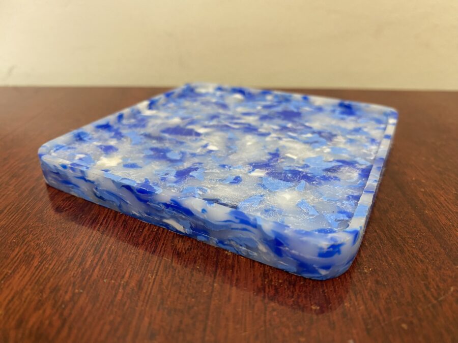 Recycled Plastic Coasters – Pack of 6 | Eco-Friendly