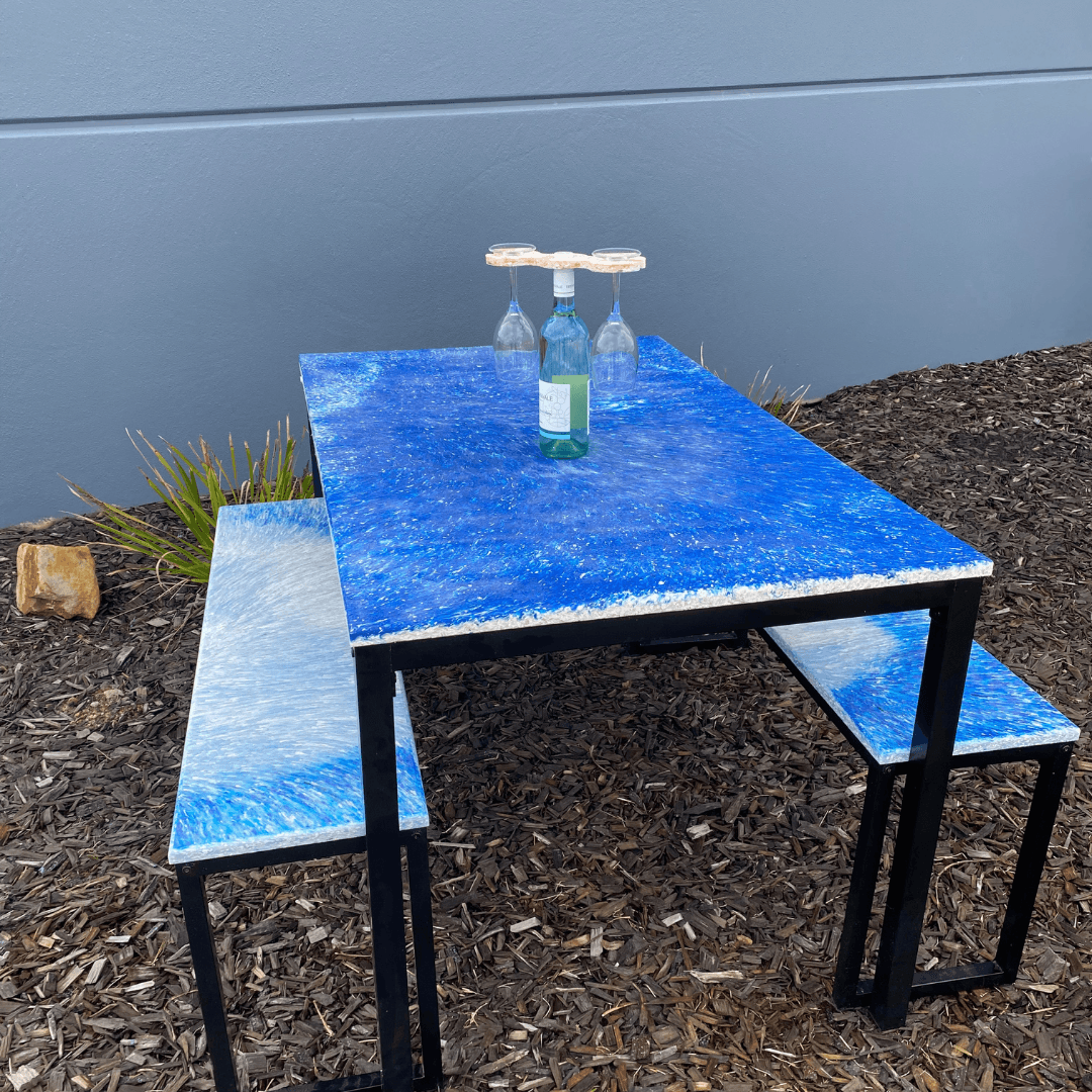 Image showcasing Recycled Plastic Outdoor Furniture - Resourceful Living