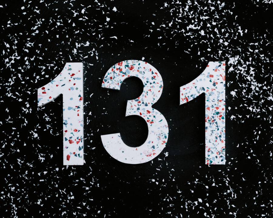Recycled Plastic House Numbers