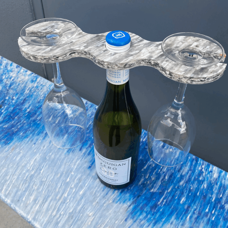 Recycled Plastic Wine Caddy
