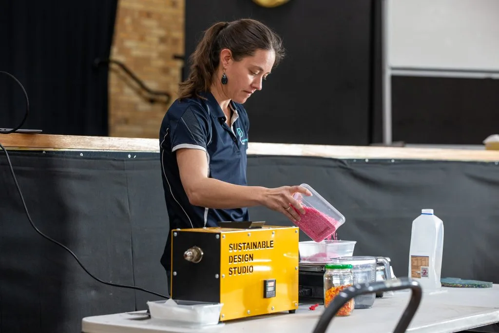 recycling workshop for students