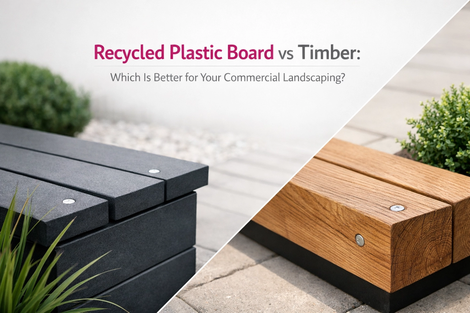 Recycled Plastic Board vs Timber: Which Is Better for Your Commercial ...