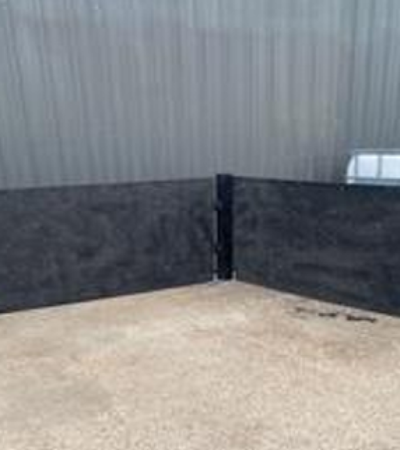 Recycled Plastic Crowd Barrier Fencing