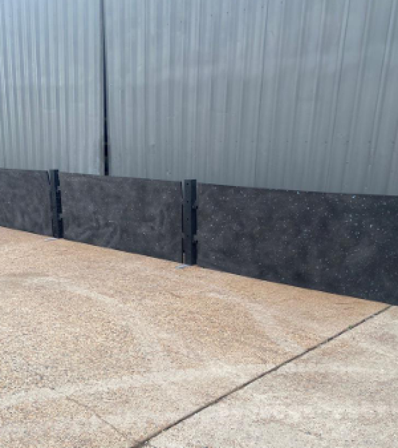 Recycled Plastic Crowd Barrier Fencing